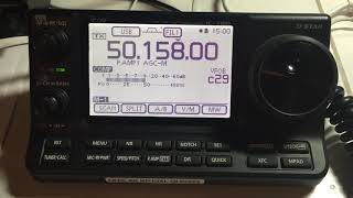 50MHz SSB Aurora-QSO with YL2CA, LA1T and OH2LAK 20.1.2016