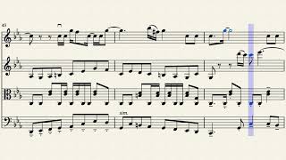 Skyfall String Quartet Sheet Music (Adele)