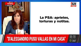🔴 CAUSA VIALIDAD | Habló Cristina Kirchner: "Hay un Estado paralelo y mafia" | A24