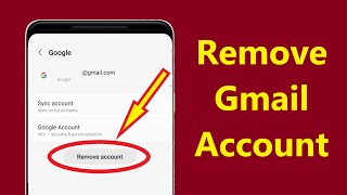How to remove gmail account from android phone new update!! - Howtosolveit