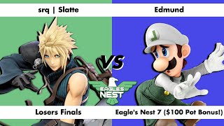 Eagle's Nest 7 - Slatte (Cloud) vs Edmund (Luigi) - Losers Finals