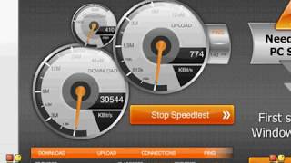 VDSL  Test  35Mbps Thessaloniki,  Greece