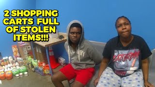 Busted for Grand Theft at Walmart - West Palm Beach, Florida - August 29, 2023