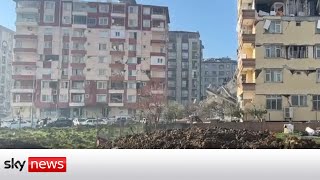 Turkey-Syria earthquake: Voices heard from inside collapsed buildings