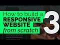How to Create a Responsive Website from Scratch - Part 3: The About Section #Responsive #CSS