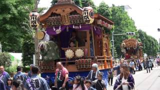 20170528昭島郷土芸能まつり山車屋台巡行