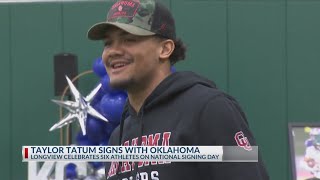 Longview's Taylor Tatum signs with Oklahoma