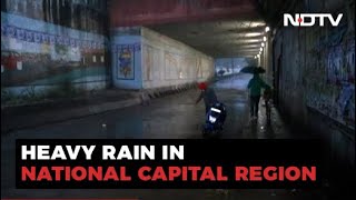 Heavy Rain, Thunderstorm In Delhi, Nearby Areas Overnight