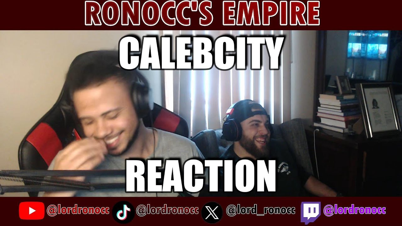 Calebcity Reaction Compilation Youtube