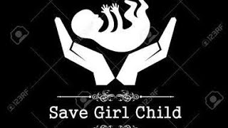 International girl child day../ Save girl child / beti bacho..