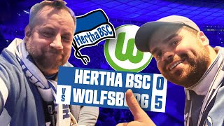 Stadion VLOG Hertha BSC vs. VfL Wolfsburg 0-5 (0-3)! Stimmen von Herthanern.