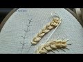 Як вишити пшеничний колосок wheat embroidery