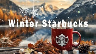 Playlist | Winter Morning Starbucks Coffee ☕ Sweet January Jazz Music Instrumental for Upbeat Mood