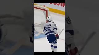 EXCELLENT THROW BY NIKITA KUCHEROV! #hockey #nhl #icehockey