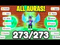 HOW TO GET ALL 273 AURAS IN Roblox AURA CRAFT! (ALL RECIPES)