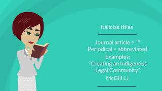 Introduction to Legal Citations