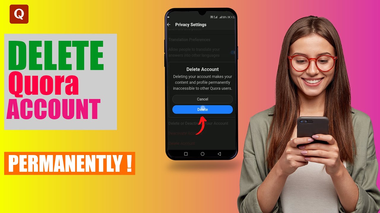 How To Delete Quora Account Permanently? - YouTube