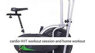 Body Rider Elliptical Machine and Stationary Bike with Seat and Easy Computer, Dual Trainer 2-in-1