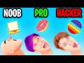 NOOB vs PRO vs HACKER In FOOD GAMES 3D!? (ALL LEVELS!)