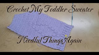 Crochet Toddler Sweater