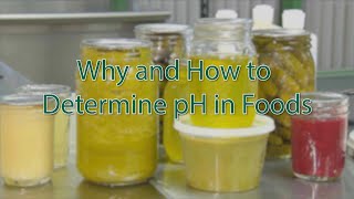 Why and How to Determine pH in Foods