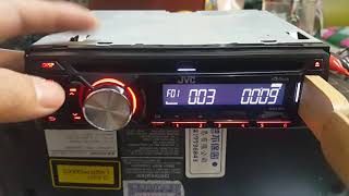 jvc kd-r446二手主機測試