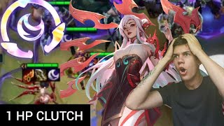 1 HP 9 UMBRAL CLUTCH!?! THE BEST TFT GAME OF SET 11 EVER?