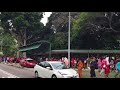 Crowd waiting outside Indonesian embassy