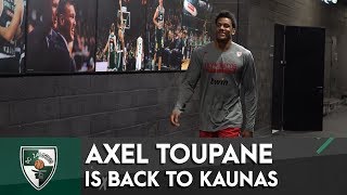 Axel Toupane is back at Zalgirio arena