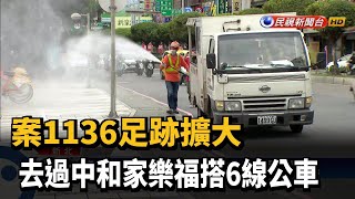 案1136足跡擴大 去過中和家樂福搭6線公車－民視新聞