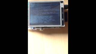 Dantracker basic on Raspberry with 3.2inch touch screen