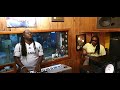 Righteous Corner recording live at Tuff Gong studio