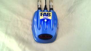 Danelectro FAB Chorus Guitar Pedal Demo D-5