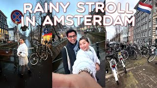 MY FAVORITE CITY: AMSTERDAM - the city of bikes, (Rainy Day) 🇳🇱 | JOYCE YABUT-BARTOLOME