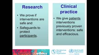 Webinar: Evidence, ethics and the use of unproven interventions for COVID 19