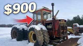 Vintage Tractor Parts Yard Auction: 50+ Tractors Including John Deere 4020s, 3010s and more!