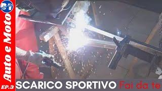 Scarico sportivo fai da te sports exhaust diy