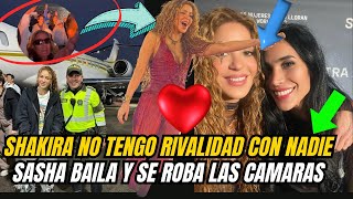 SHAKIRA EN  BOGOTA: NO TENGO RIVALIDAD CON NADIE SASHA BAILA SOLTERA Y ROBA TODAS LAS CAMARAS