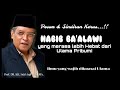 Pesan Menohok KH Said Aqil Jangan Sok Hebat dan Mengaku Ulama....!!!