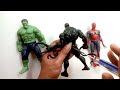 assembly toys spiderman vs hulk smash vs venom carnage marvel superhero avengers