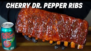 Smoked Cherry Dr. Pepper Ribs! | Ash Kickin' BBQ