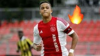 Patrick Kluivert's Son Justin Kluivert With An Amazing Elastico  (((FULL HD)))