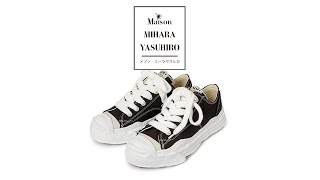 小黑痣【開箱】Maison MIHARA YASUHIRO 三原康裕 2020AW TC OG CANVAS LOWTOP 溶解鞋 開口笑