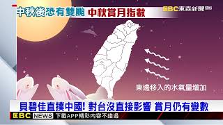 貝碧佳轉中颱！ 915入夜直撲中國 不影響中秋賞月 @newsebc