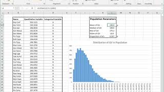 Sampling variability overview