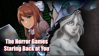 Doki Doki Literature Club & Slay the Princess - The Horror Games Staring Back at You