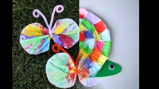 Easy DIY  spring crafts for kids