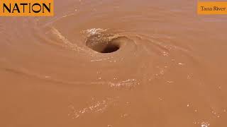 Section of Gamba-Lamu road in Tana River washed away by floods