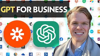 ChatGPT + Zapier Business Tutorial - A Crash Course on Chat GPT for Beginners 2024