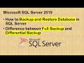 How To Backup and Restore Database in SQL Server